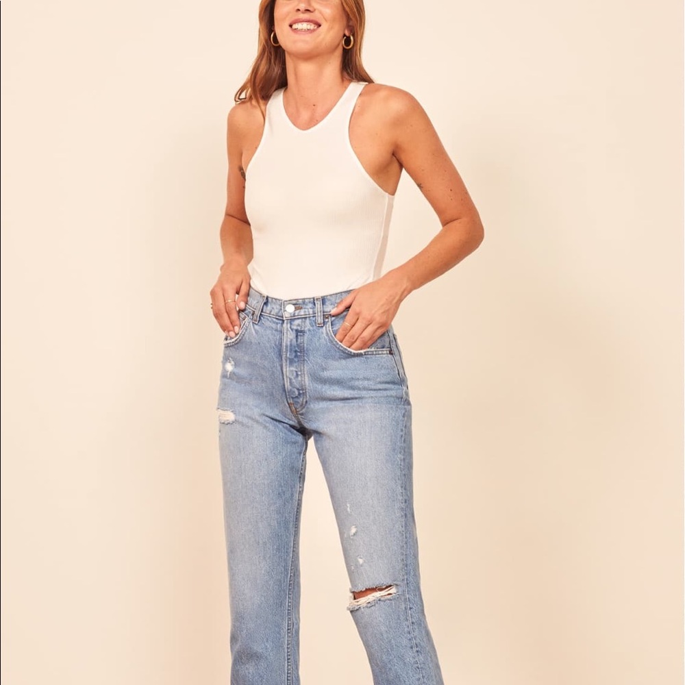 Reformation Audri Bodysuit
